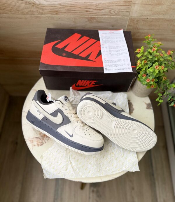 NIKE AIRFORCE GREY DOUBLE