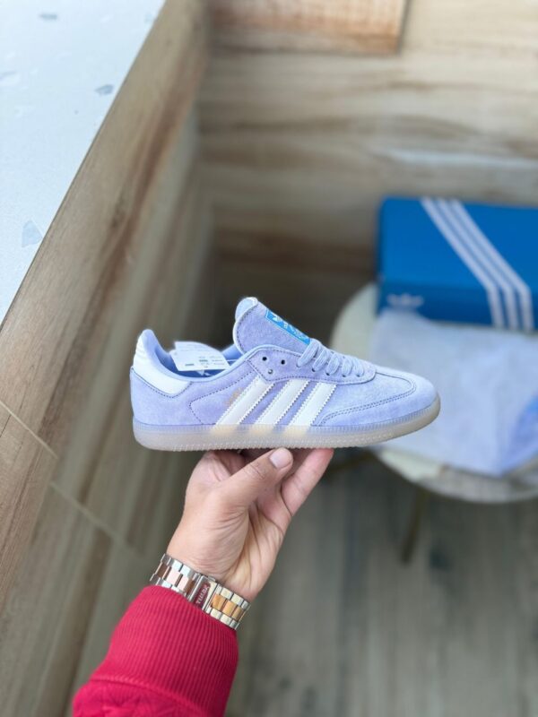 ADIDAS ORIGINALS SAMBA SILVER DAWN