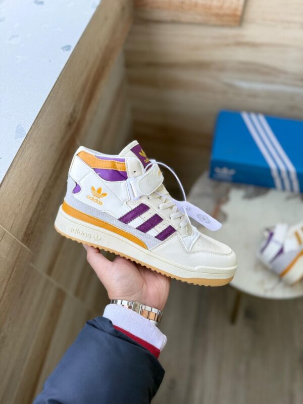 ADIDAS FORUM 84 MID PURPLE STRIPES