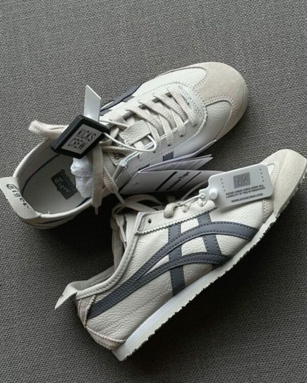 ONITSUKA TIGER LEATHER MAXICO ASH GREY