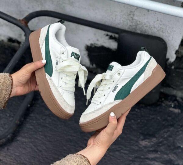 PUMA LIFESTYLE PARK WHITE GREEN