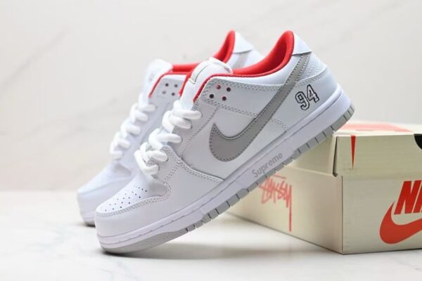 NIKE SB DUNK SUPREME 94 WHITE GREY