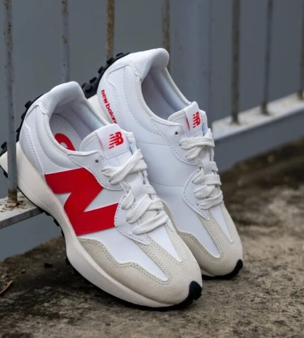 NEW BALANCE 327 WHITE RED