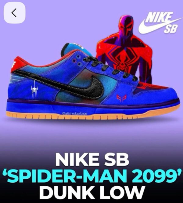 NIKE SB DUNK SPIDERMAN
