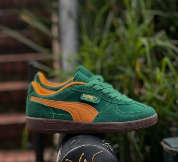 PUMA PALERMO GREEN ORANGE